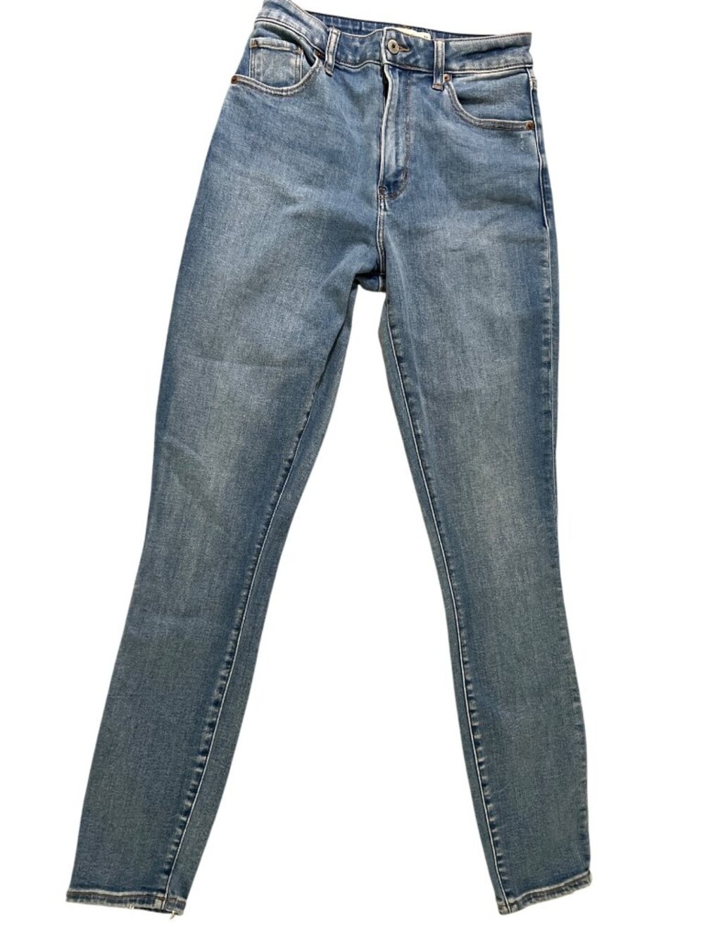 Abercrombie & Fitch super skinny ankle high rise jeans size 27/4 curve love